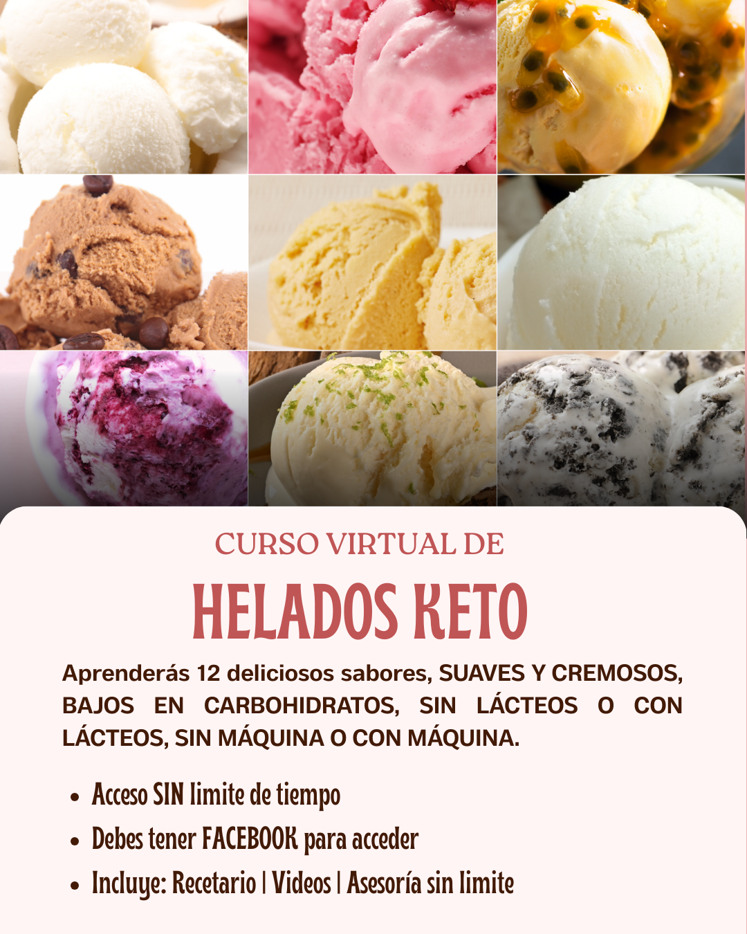 CURSO VIRTUAL DE HELADOS KETO