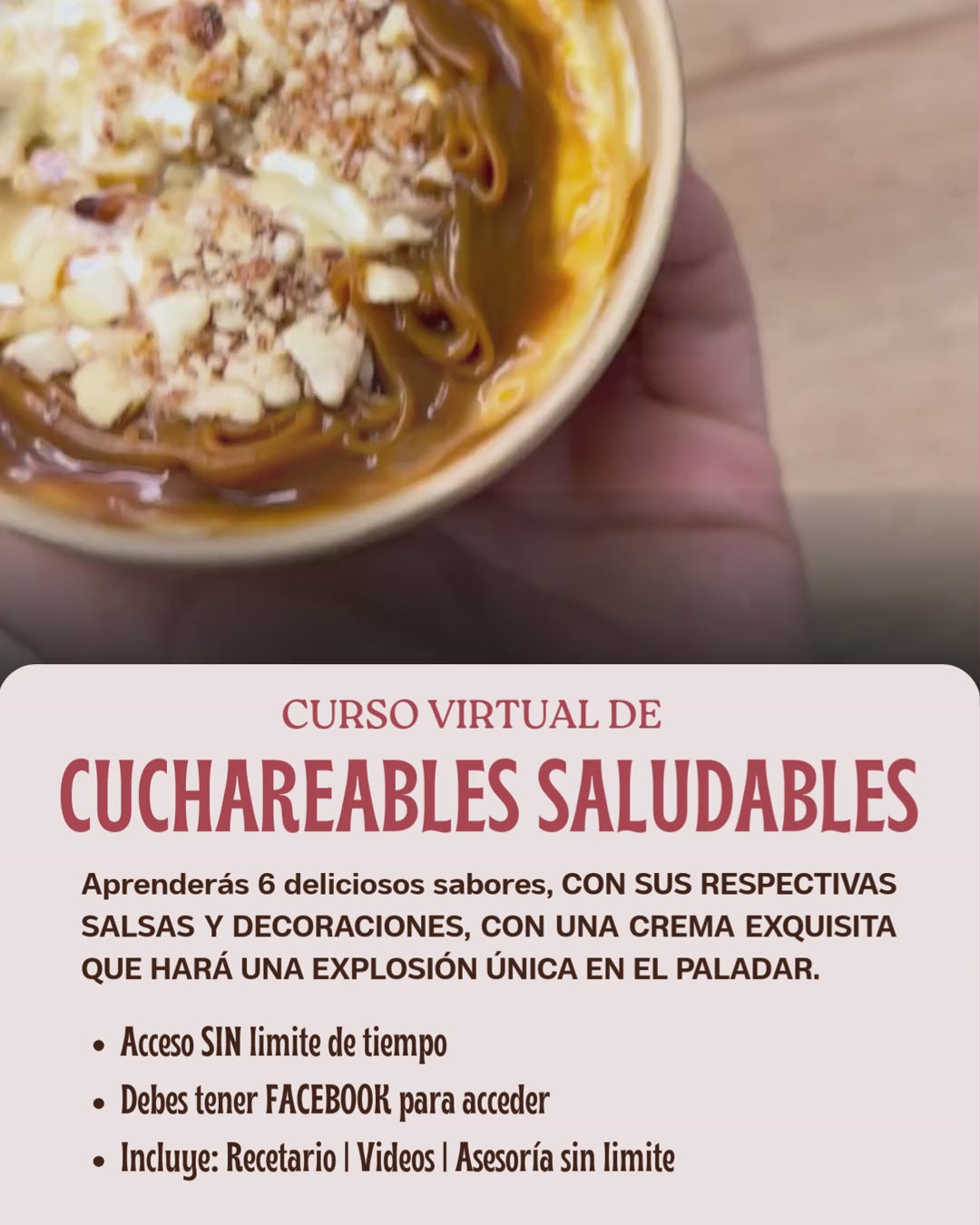 CURSO VIRTUAL DE CUCHAREABLES SALUDABLES